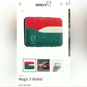 Serels mens wallet NWOB